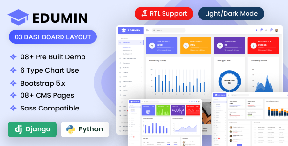  Django EduMin Preview Image