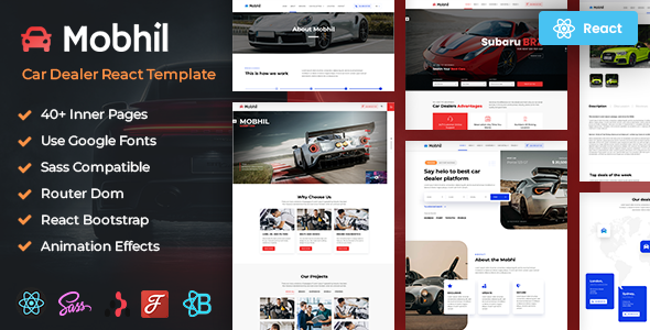 React Mobhil Preview Image